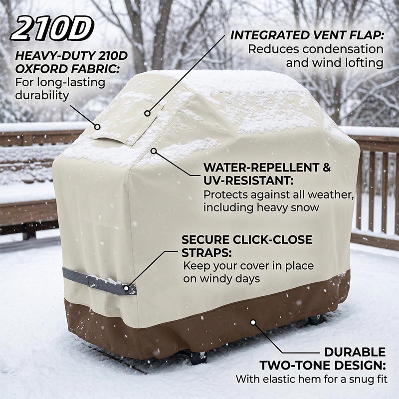 Outdoor Furniture Upholstery Near Me - 210D 바베큐 베이지 바베큐 그릴 야외