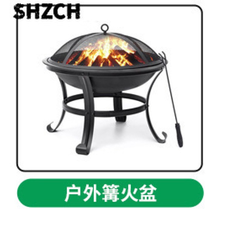 Outdoor Furniture For Patio - 야외용 숯불 화로 난로 (캠핑, 파티오,