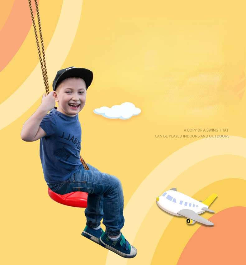 어린이 디스크 스윙 아이 실내 및 실외 스포츠 빨간색  - Outdoor Furniture Rh 리뷰 및 가격