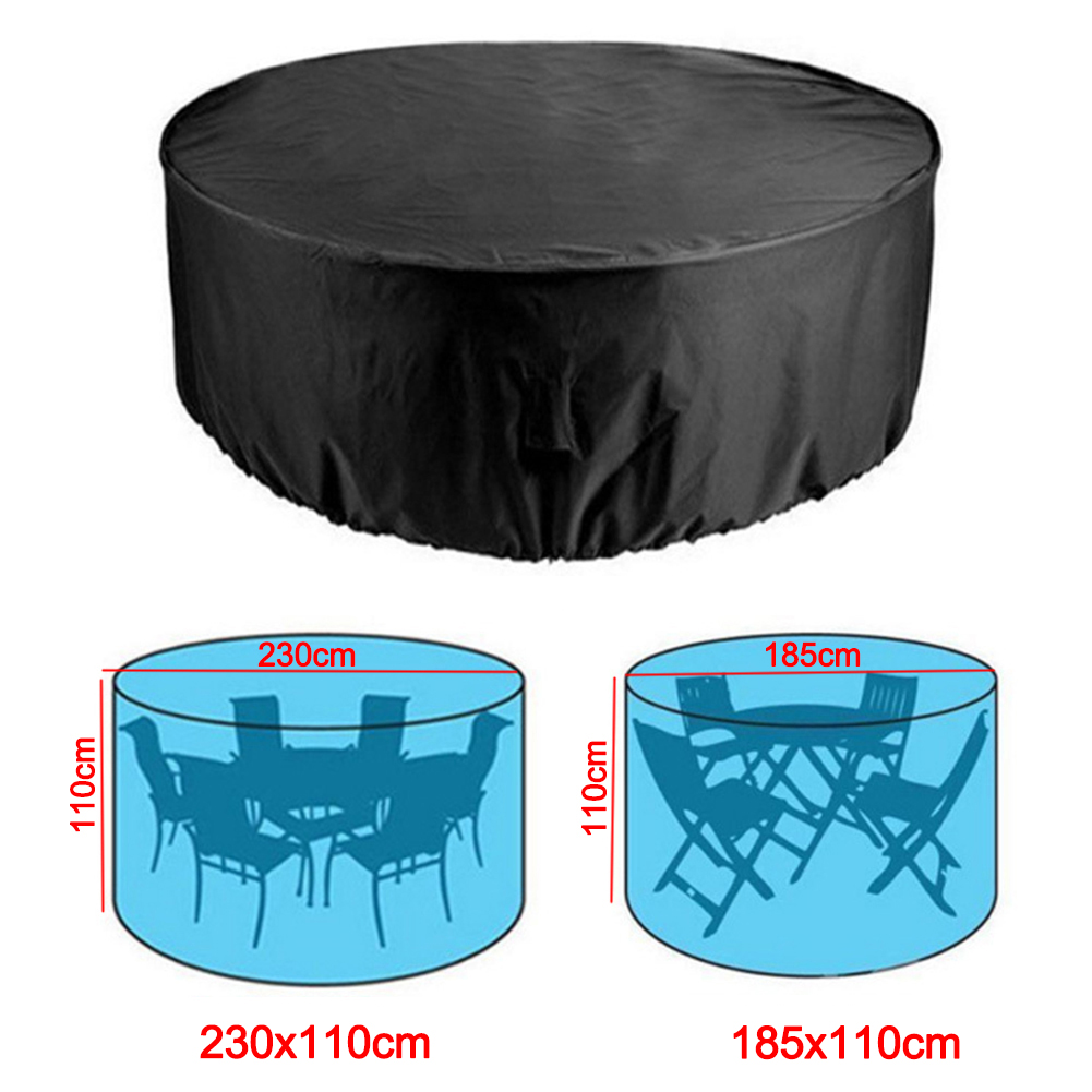 원형 커버 원형 야외 정원 가구 커버 방수 옥스포드 보 - Outdoor Furniture Upholstery Near Me 리뷰 및 가격