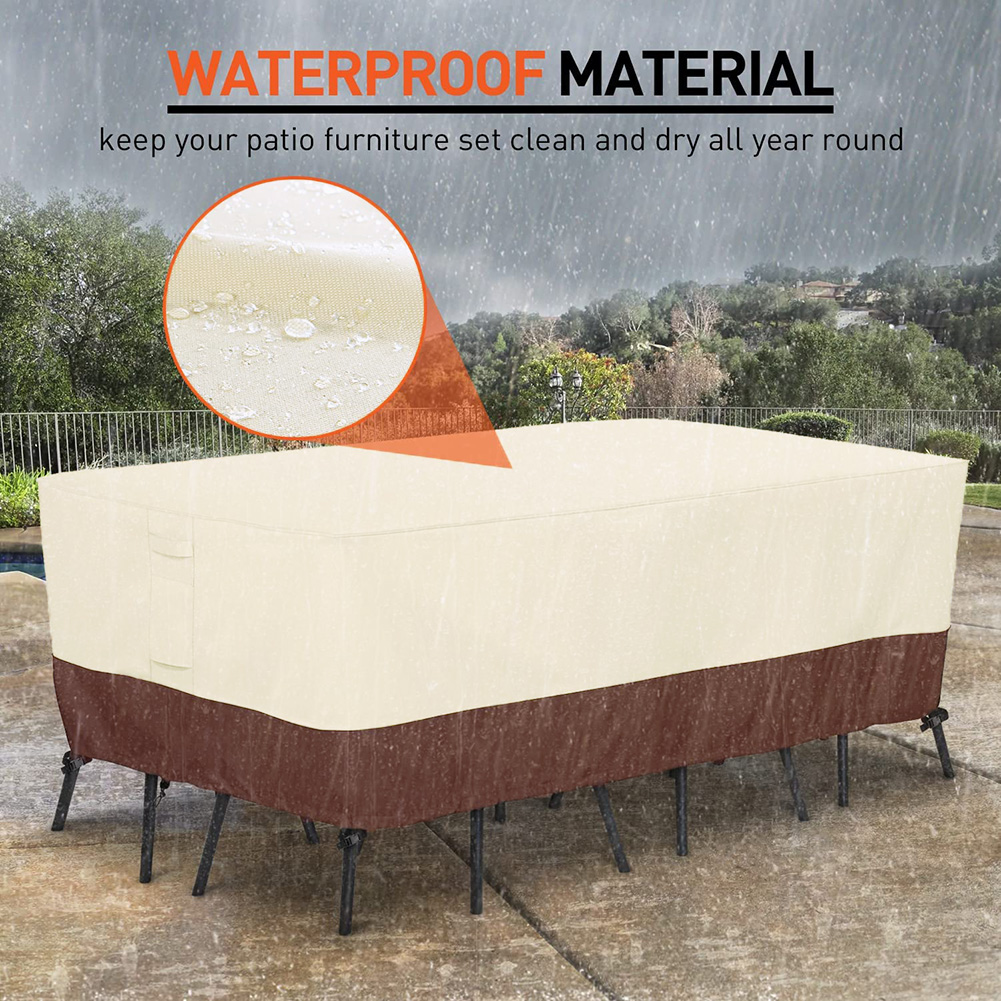 420D 헤비 듀티 야외 정원 가구 커버 소파 테이블  - Outdoor Furniture Upholstery Near Me 리뷰 및 가격