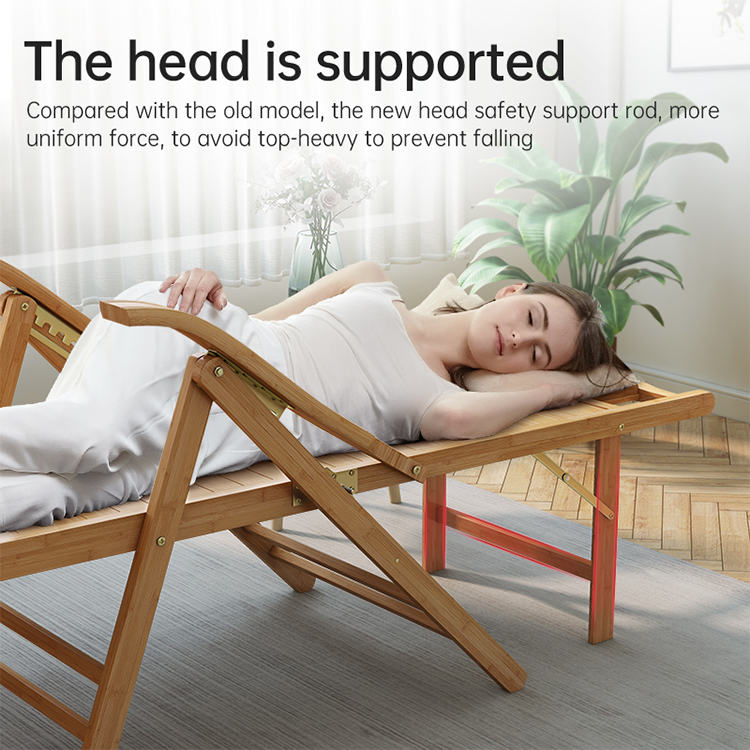 가볍고 현대적인 디자인의 대나무 접이식 라운지 의자,  - Outdoor Furniture Designer 리뷰 및 가격