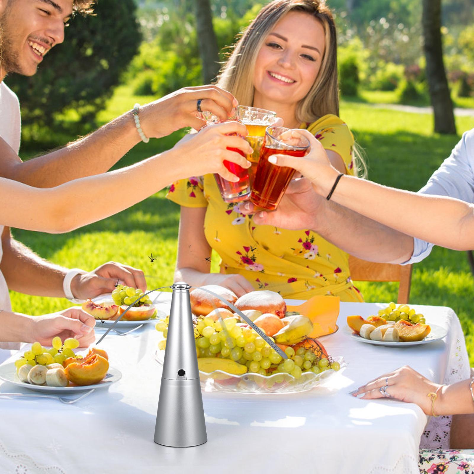 야외용 파리 퇴치 팬, 테이블용 파리 퇴치 팬, 여름철 - Outdoor Furniture Designer 리뷰 및 가격